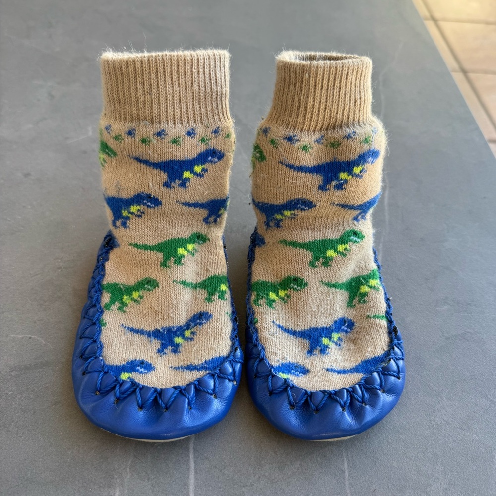 Swedish Indoor Moccasin Slippers 12-18m